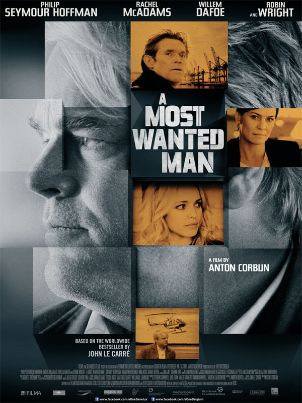 Affiche. A most wanted man. A film by Anton Corbijn